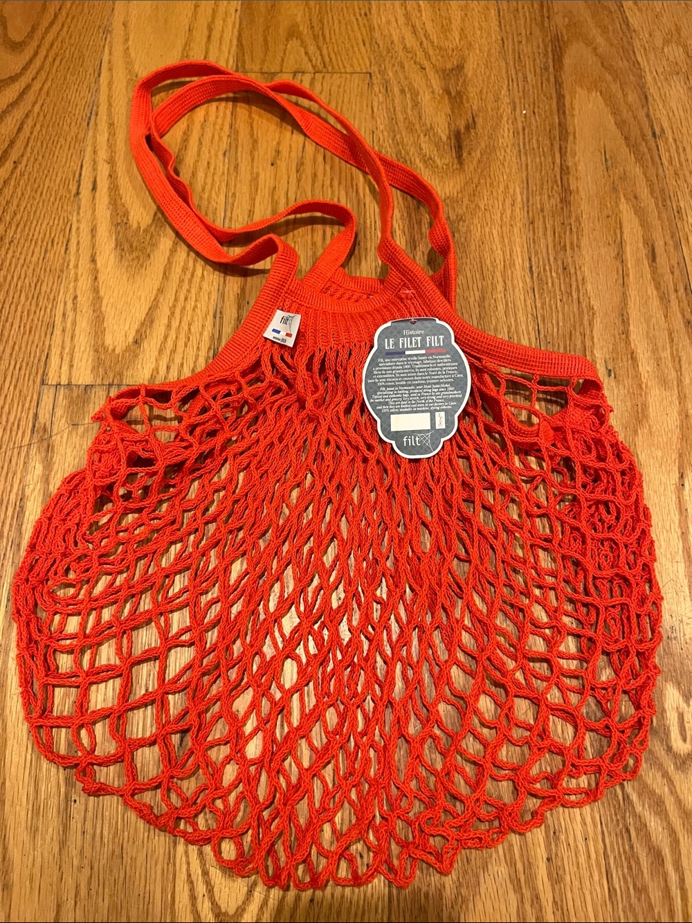 Filt French String Long Handle Market Bag